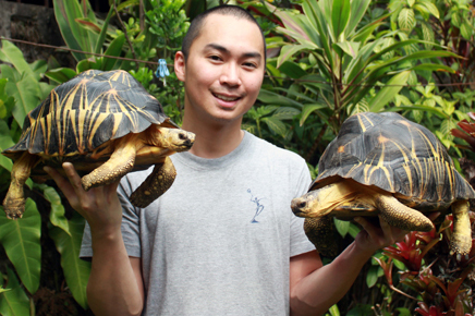 with my radiated tortoise breeders in the philippines