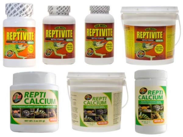 Reptile Calcium and Multivitamins